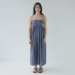Dresses Skirts: Sophie Go To Dress - Denim Stripes