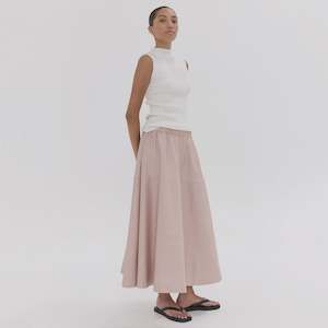Cloth & Co The Maxi Skirt - Lotus