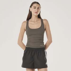 Tops: P.E Nation Foundation Scoop Tank - Smokestone