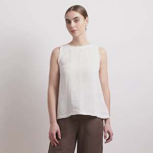Tops: Neris Mesh Tank - Vanilla