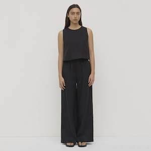 Assembly Label Everyday Linen Pants - Black
