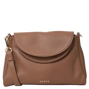 Handbags: Saben Beckett Shoulder Bag - Tan Luxe
