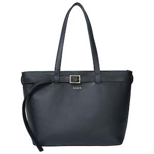 Saben Tabby Tote - Black & Bronze