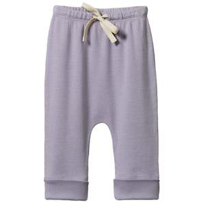 0 2 Years Clothing: Nature Baby Organic Cotton Drawstring Pants - Periwinkle