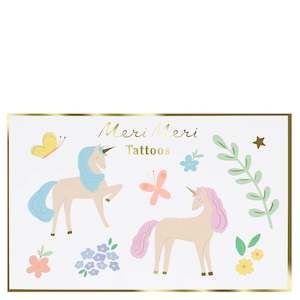 Meri Meri Temporary Tattoo Set - Unicorn