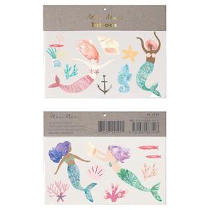 Meri Meri Temporary Tattoo Set - Mermaid