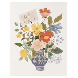 Occasion Cards: Rifle Paper US Card - Thinking of You Bouquet