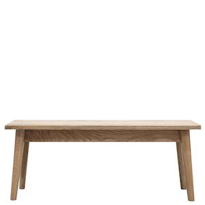 Furniture: Vassa American Oak Bench