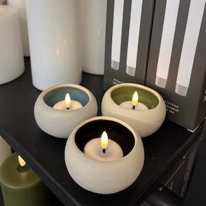 LED Tealight Candle Set - White