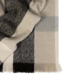 Weave Kinloch New Zealand Wool Throw - Cocoa