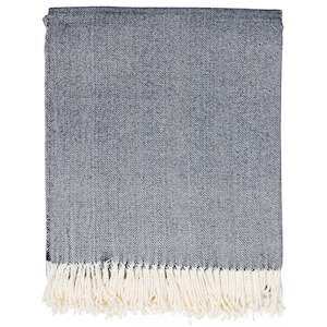 Blankets Throws: Herringbone Throw - Onyx