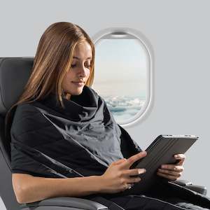 Flyypod Transit Travel Blanket - Black