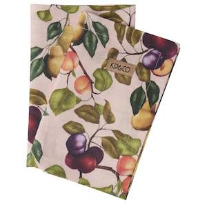 Napery Coasters: Kip & Co Linen Napkin Set - Orchard