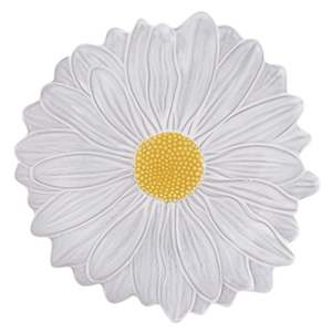 Bordallo Pinheiro Maria Flor Ceramic Dessert Plate 22cm - Daisy