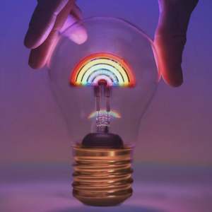 Lightbulb Rechargeable LED Bulb Lamp - Rainbow