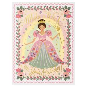 Birthday Cards: Rifle Paper Card - Princess Birthday