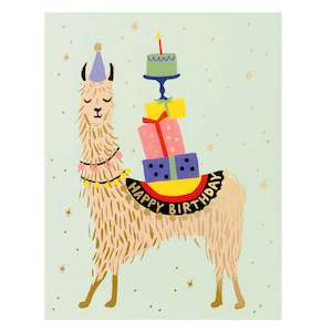 Rifle Paper US Card - Llama Birthday