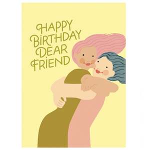 Noi Publishing Card - Friends Hugging