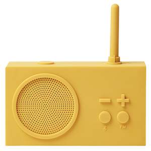Lexon TYKHO 3 FM Radio & Bluetooth Speaker - Yellow