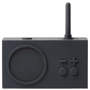 Lexon TYKHO 3 FM Radio & Bluetooth Speaker - Black