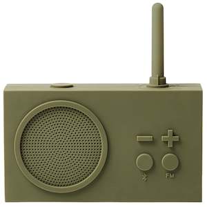 Lexon TYKHO 3 FM Radio & Bluetooth Speaker - Khaki