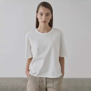 Laing Boxy Tee - Off White