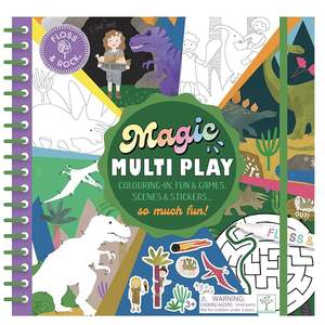 Floss & Rock Magic Multi Play Activity Book - Dinosaur