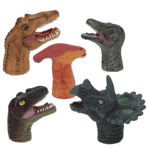 Toys Games: Rex London Animal Finger Puppet Set - Dinosaur