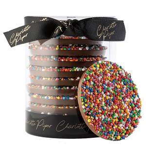 Charlotte Piper Milk Chocolate Sprinkle Discs