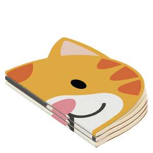 Suck UK Notebook Set - Shaped Cat