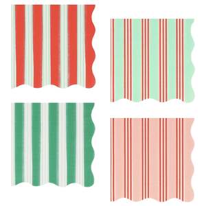 Party: Meri Meri Napkin Set - Festive Stripe