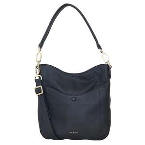 Handbags: Saben Rebe Shoulder Bag - Black