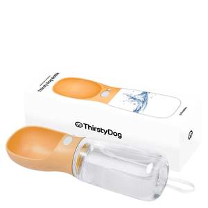 Thirsty Dog Drink Bottle - Peach Fuzz