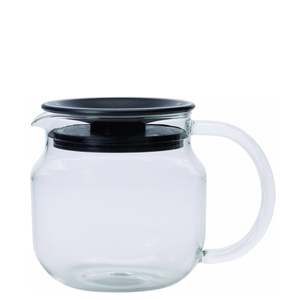 Kinto One Touch Teapot - 450ml Black