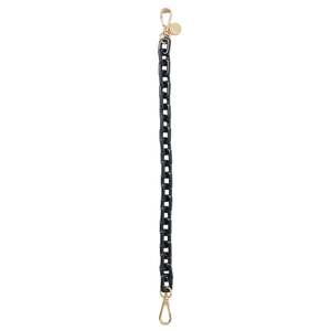 Handbags: Saben Feature Chain Handle - Black Chunky