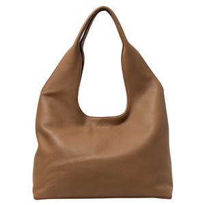Saben Kip Shoulder Bag - Lightly Milled Toffee