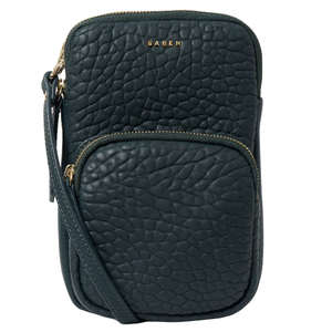 Wallets: Saben Nikko Phone Sling - Hunter Green Bubble