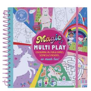 Floss & Rock Magic Multi Play Activity Book - Rainbow Fairy
