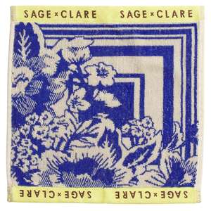 Sage x Clare Eliza Face Washer Set - Ultramarine
