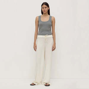 Assembly Label Cotton Cashmere Lounge Pants - Cream