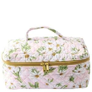 Kip & Co Quilted Toiletry Case - Sweet Daisy