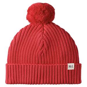 Nature Baby Organic Cotton Forest Beanie - Red