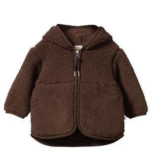 0 2 Years Clothing: Nature Baby Field Jacket - Pinecone