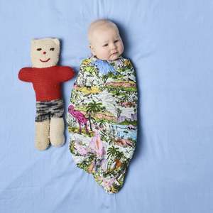 Kip & Co Bambo Swaddle - Jurassic