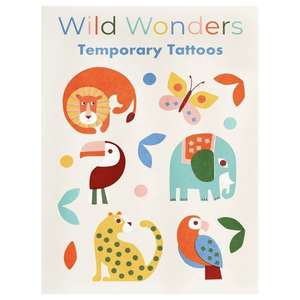Rex London Temporary Tattoos - Wild Wonders