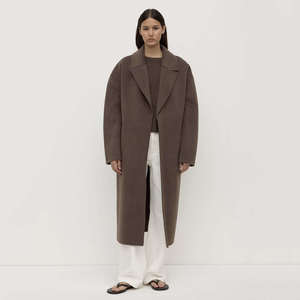 Assembly Label Ivy Wool Coat - Cocoa Marle