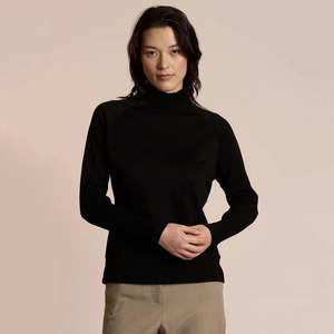 Neris Side Story Merino Jumper - Black