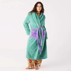 Sleepwear Robes: Kip & Co Cosy Robe - Tropicas