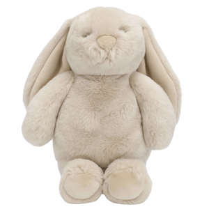 Soft Toys: Lily & George Flopsy Plush Bunny - Biscuit