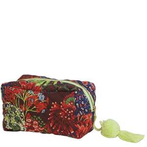 Sage x Clare Cora Organic Cotton Beauty Bag